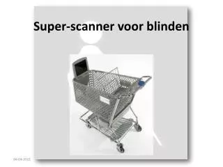 super scanner voor blinden