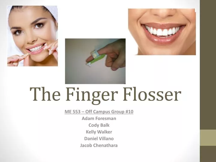 the finger flosser