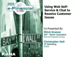 Using Web Self-Service &amp; Chat to Resolve Customer Issues