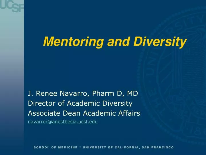 mentoring and diversity