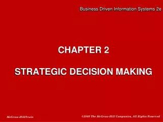 Business Driven Information Systems 2e