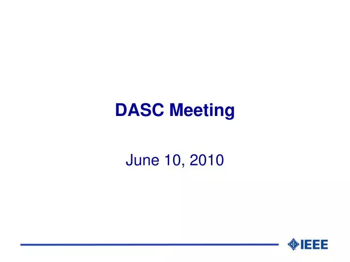 dasc meeting