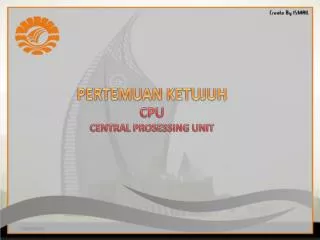 cpu central prosessing unit