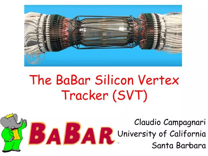 the babar silicon vertex tracker svt