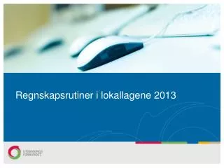 regnskapsrutiner i lokallagene 2013
