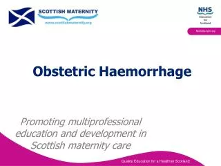 Obstetric Haemorrhage