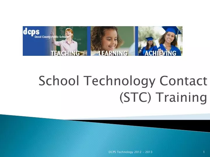 school technology contact stc training