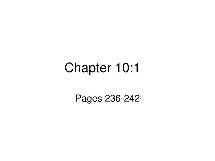 chapter 10 1