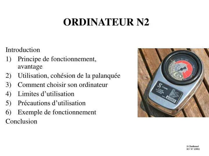 Le posemètre : présentation et fonctionnement