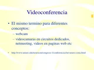 videoconferencia