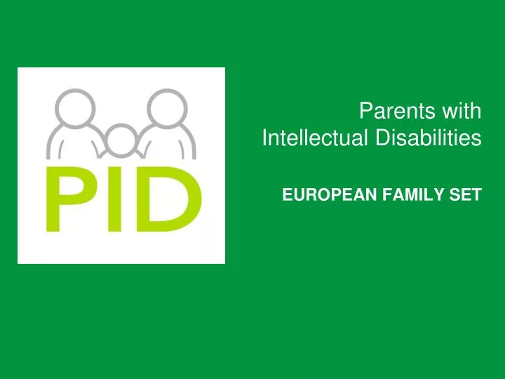 parents with intellectual disabilities