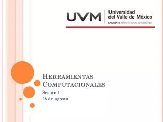 herramientas computacionales