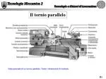 Tecnologie e Sistemi di Lavorazione - slide 1