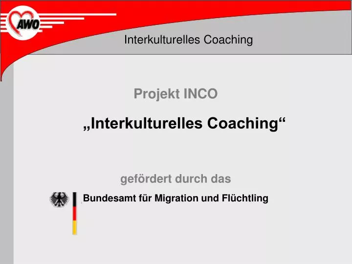 projekt inco interkulturelles coaching gef rdert durch das bundesamt f r migration und fl chtling
