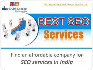 Find an affordable company for SEO services in India:
