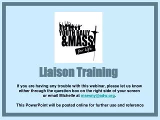 Liaison Training