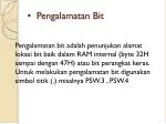 Pengalamatan Bit - slide 1