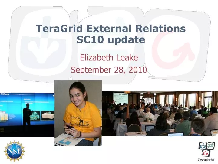 teragrid external relations sc10 update