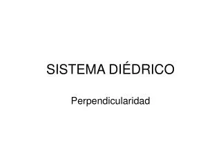 sistema di drico