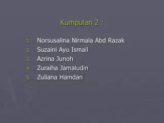 kumpulan 2