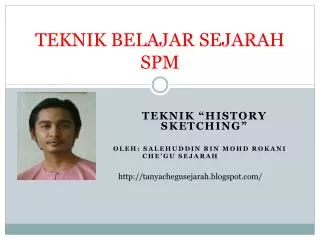teknik belajar sejarah spm