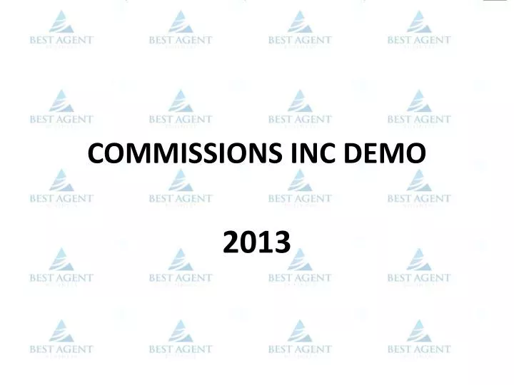 commissions inc demo