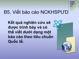 b5 vi t b o c o nckhsp d