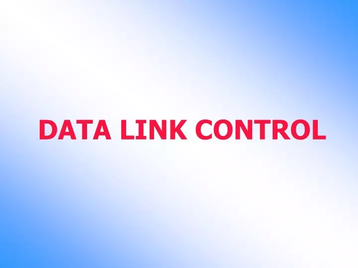 data link control