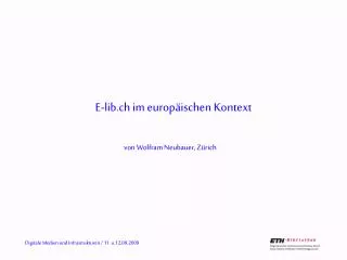 e lib ch im europ ischen kontext