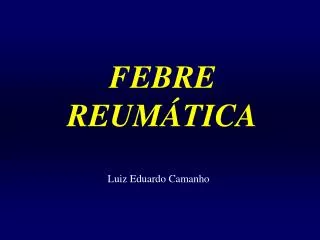febre reum tica