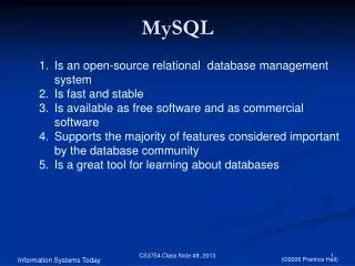 MySQL