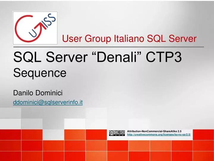 sql server denali ctp3 sequence