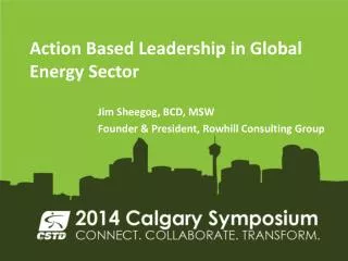 Action Based Leadership in Global Energy Sector
