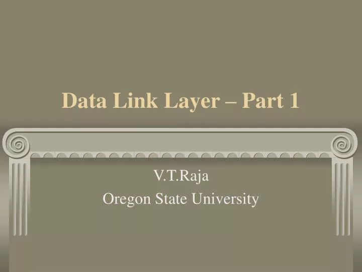 data link layer part 1