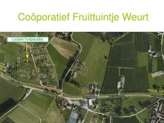co poratief fruittuintje weurt
