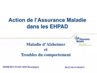 action de l assurance maladie dans les ehpad