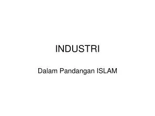 industri
