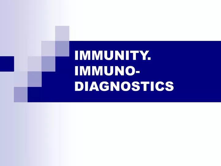 immunity immuno diagnostics