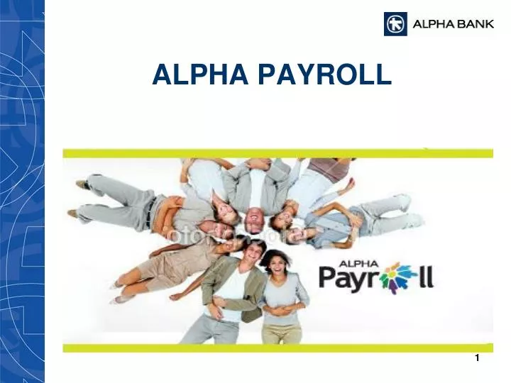 alpha payroll