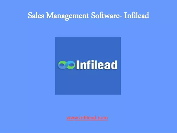 s ales m anagement s oftware infilead