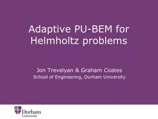 Adaptive PU-BEM for Helmholtz problems
