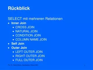 r ckblick