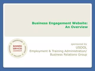 Business Engagement Website: An Overview