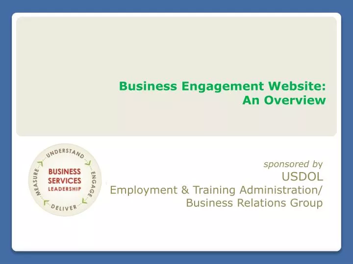 business engagement website an overview