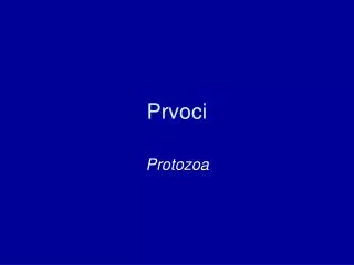 prvoci