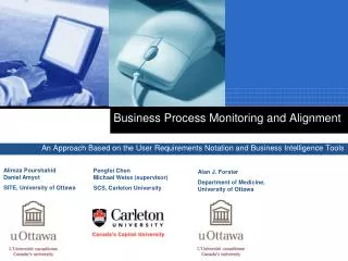 Business Process Monitoring and Alignment