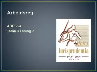 arbeidsreg