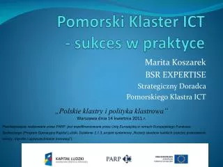 pomorski klaster ict sukces w praktyce