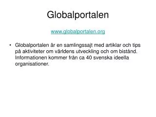 globalportalen