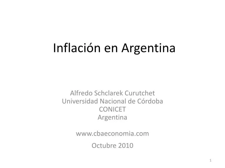 inflaci n en argentina